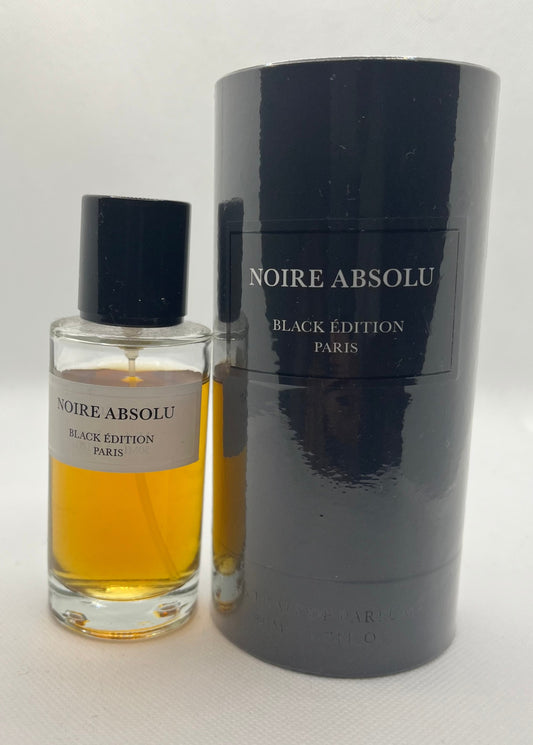 Parfum Black Édition - Noire Absolu - Extrait de parfum 50ml