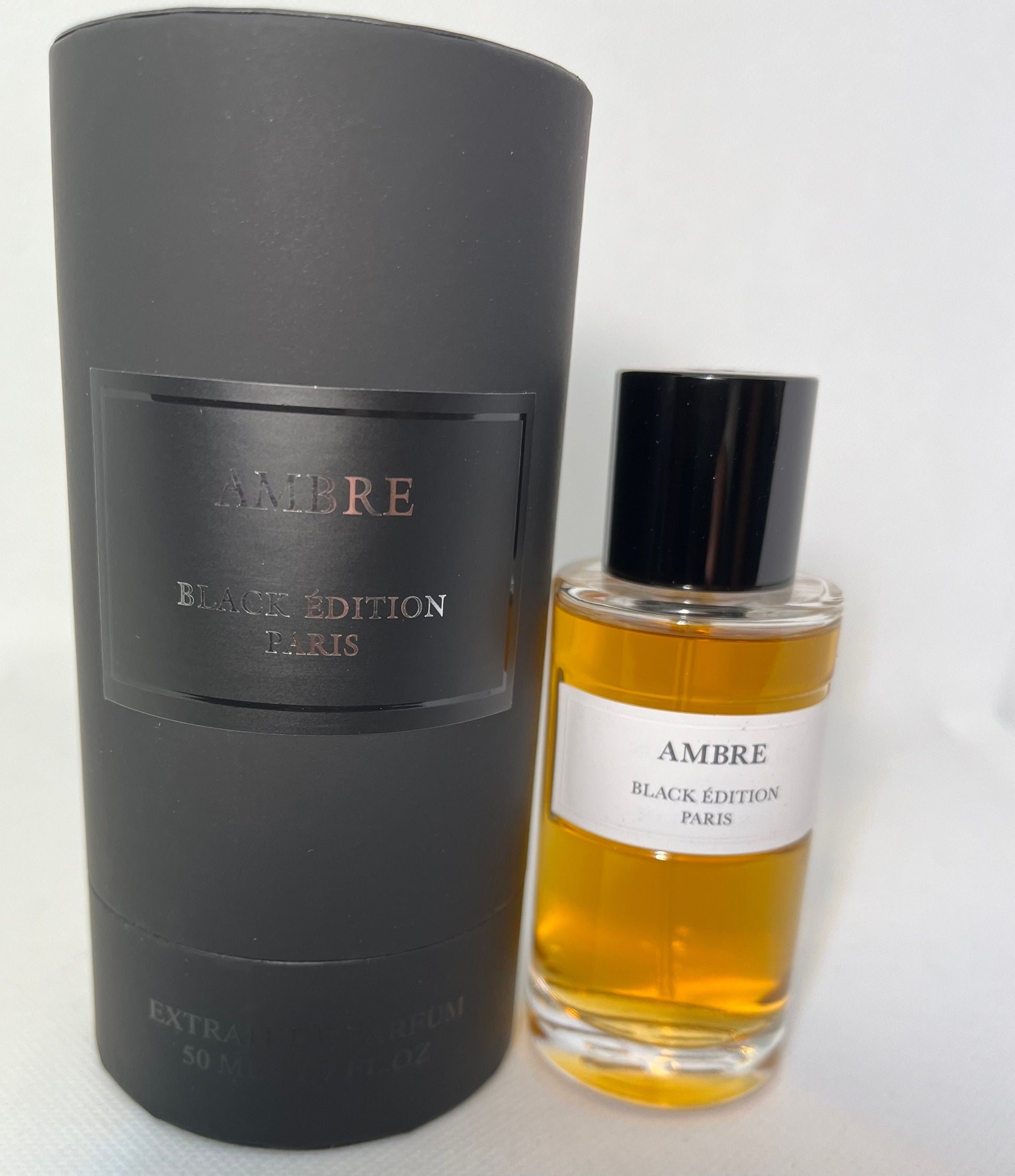 Parfum Black Édition - Ambre - Extrait de parfum 50ml